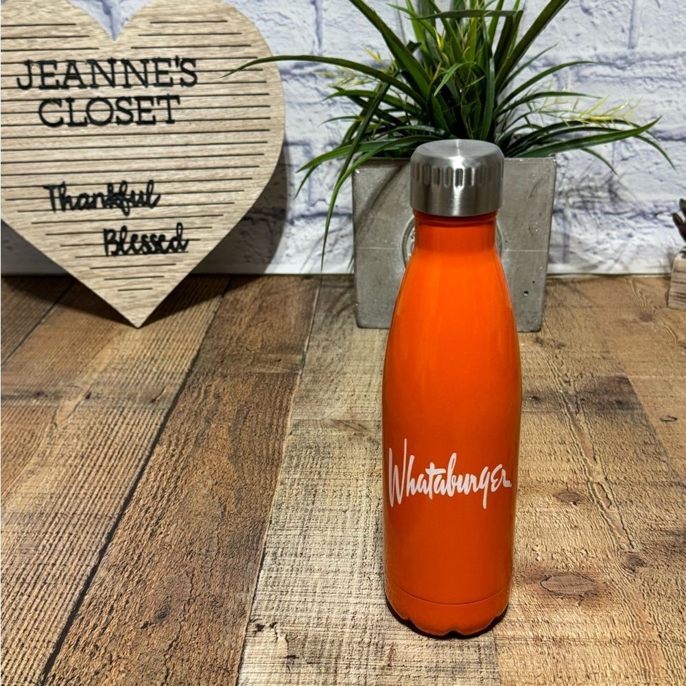 Whataburger‎ stainless steel water bottle for all you Whataburger fans!!!